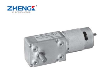 DC Worm Geared Motor Zhengke Brushed RS385 ZWL-...
